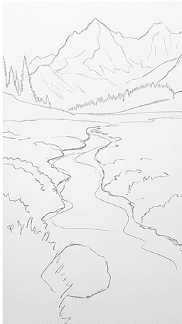 Landscape Example step 6